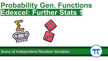 A Level Further Maths | Further Stats 1 | Sums of Independent Random Variables