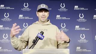 Indianapolis Colts' Shane Steichen Explains Darius Slayton's Release