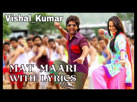 R...Rajkumar Hindimp3.Mobi Songs Mat Maari DjVSL Kumar