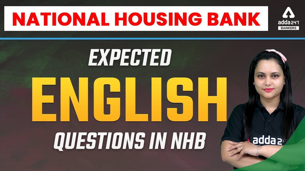 EXPECTED ENGLISH QUESTIONS IN NHB