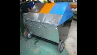 3 In 1 Recycle Bin Cart- DJJ6143 Student Final Year Project, Malaysia Polytechnic