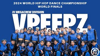 VPeepz JV MegaCrew at the 2024 World Hip Hop Dance Championship World Finals