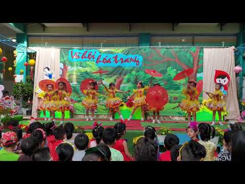 Tiết mục Vui như Tết nguyên đán - Lớp Lá 3 - Khai mạc hội thi hóa trang