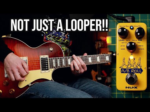 Nux A/b Roll | Octave & Looper Pedal With Ir Cab Sims | Pedal Demo