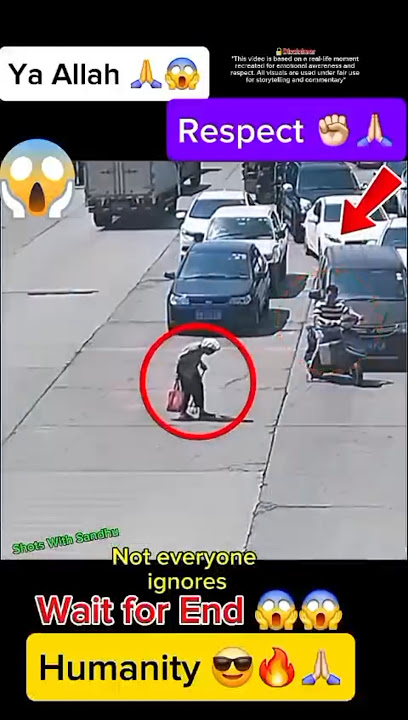 Everyone Ignored Her… Until This Man Did THIS 🙏❤️ #shorts #respect #humanity