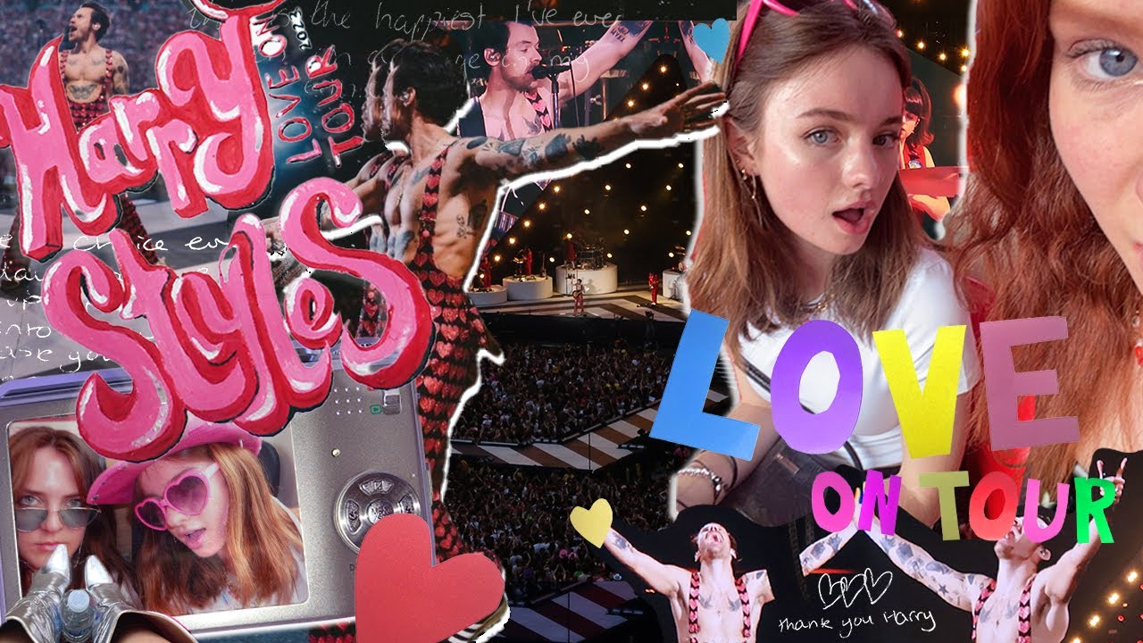 Come to see HARRY STYLES with me! - making my outfit - Love On Tour Wembley Night 4 VLOG :)