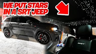 How To install Starlight headliner in a Jeep Grand Cherokee SRT! (Step by Step)