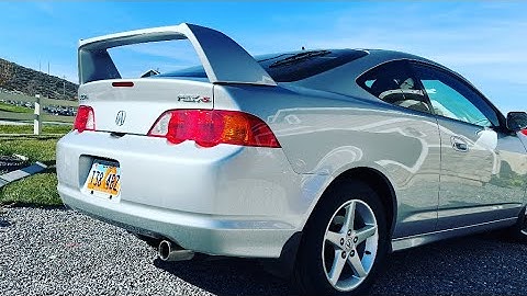 Acura RSX - Replica Type R Wing Install