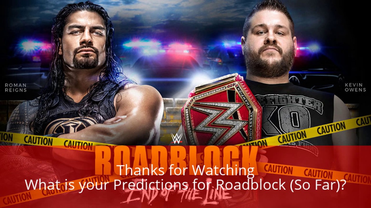 wwe roadblock end of the line results wwe roadblock end of the line results