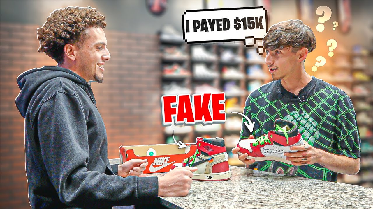 Celebrity Tried Selling Fakes! - YouTube