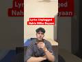 Lyrics Unplugged - Nahin Milta #shorts