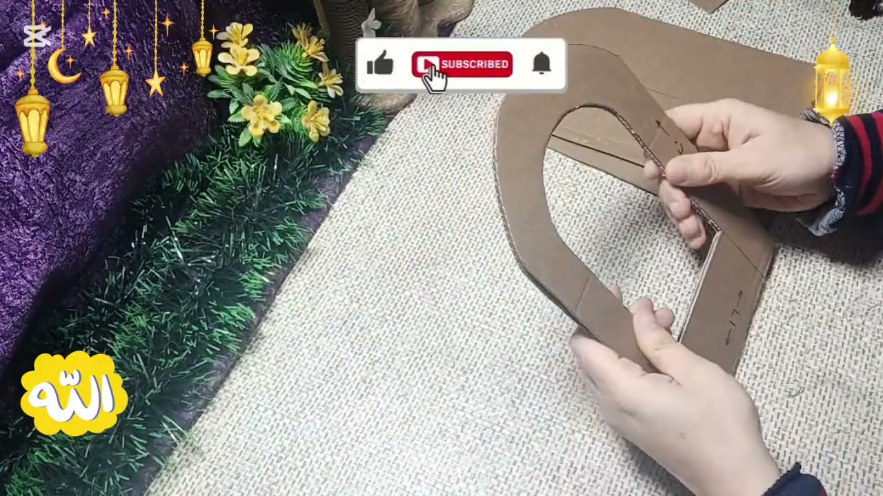 فانوس رمضان ٢٠٢٦ جديد جدااااا ايكيا بشكل مختلف إعادة تدوير وكله من كراكيب البيت 🏠 