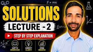 Solutions Numerical Class 12th | Mass %, Volume %, ppm, ppb | NEET 2027 JEE Mains Advanced 