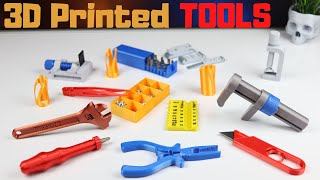 3D Printed TOOLS - 13 Useful 3D Prints for Your Workshop #1