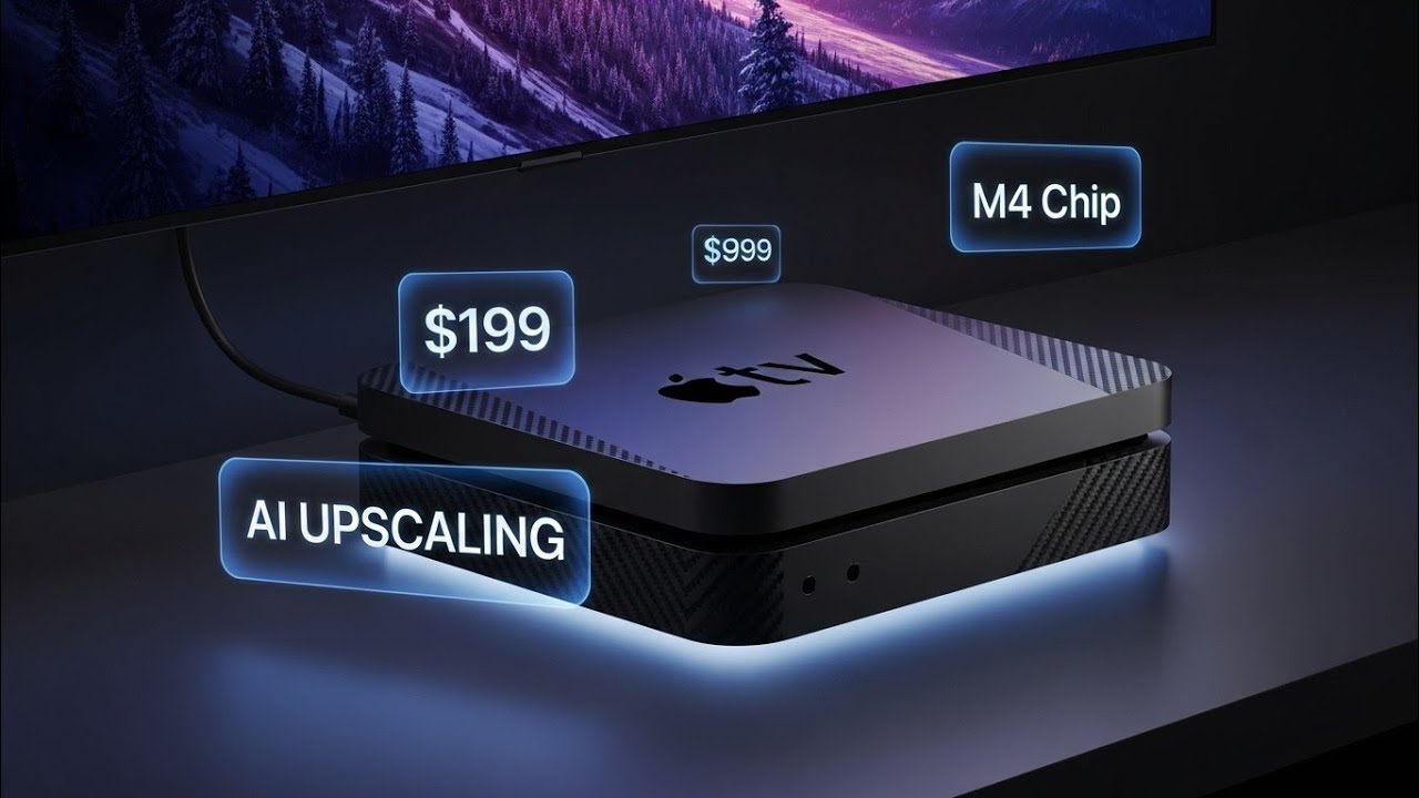 Apple TV 2025 года — это STEALTH-консоль. (Утечки информации о M-Chip, цене и ИИ)