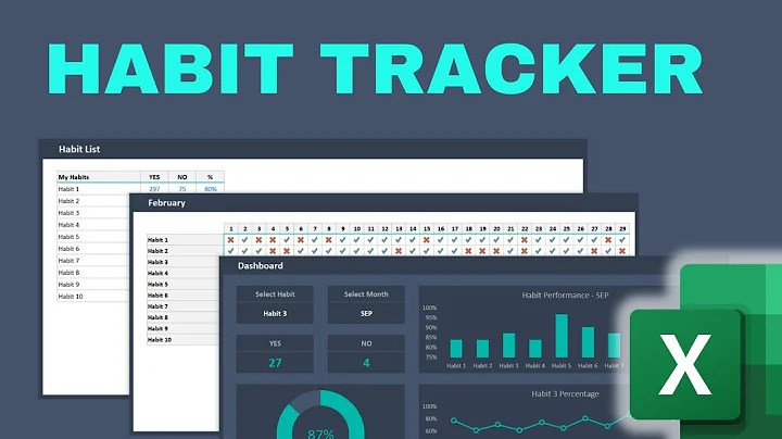 How to Build a Habit Tracker in Excel