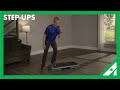 Stepups  your exercise solution yes