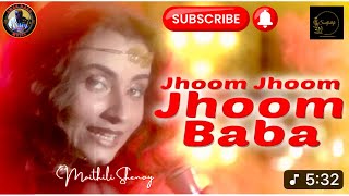 Jhoom Jhoom Jhoom Baba - Kasam Paida Karne Wale Ki - Mithun Chakraborty - Salma Agha - Smita Patil