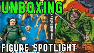 Mole Man and Moloids Marvel Legends 6" Scale Action Figure Unboxing Spotlight