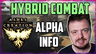 Ashes Of Creation - Alpha 1, Hybrid combat, Siege Info - Live Stream Recap