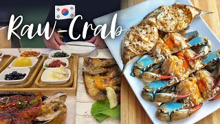 YOU SHOULD TRY the Korean Raw Crab!