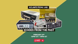 Echoes from the past. The real deal of delay devices