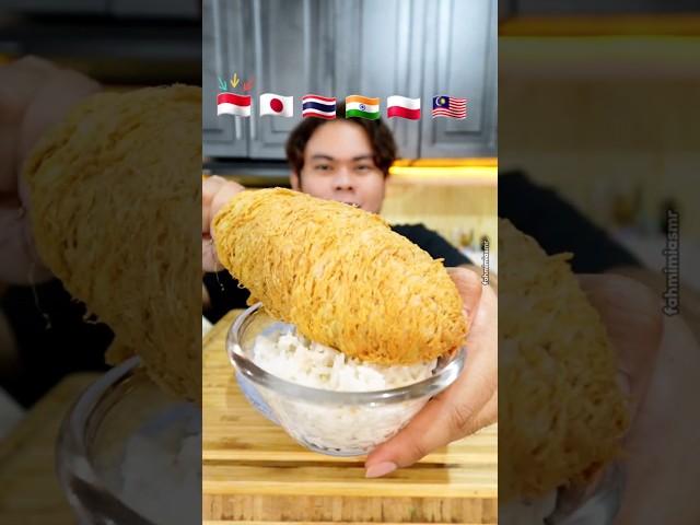 Telur Gulung Jumbo dengan topping dari berbagai negara #shorts #asmr #mukbang #telurgulung