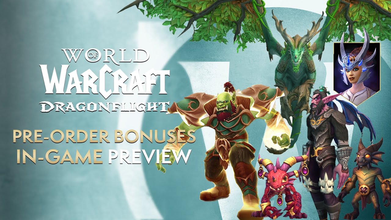 Dragonflight PRE-ORDER Bonuses In-Game Preview! Mount/Pets/Transmogs/Hearthstone & MORE!