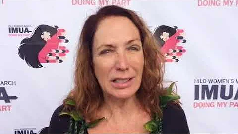 Teresa Shook at the Hilo Womens March Expo