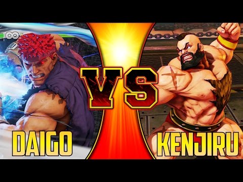 SFV S2 ▰ Daigo Vs Kenjiru FT2 x2【First To 2 Ranked Matches】Street Fighter V / 5
