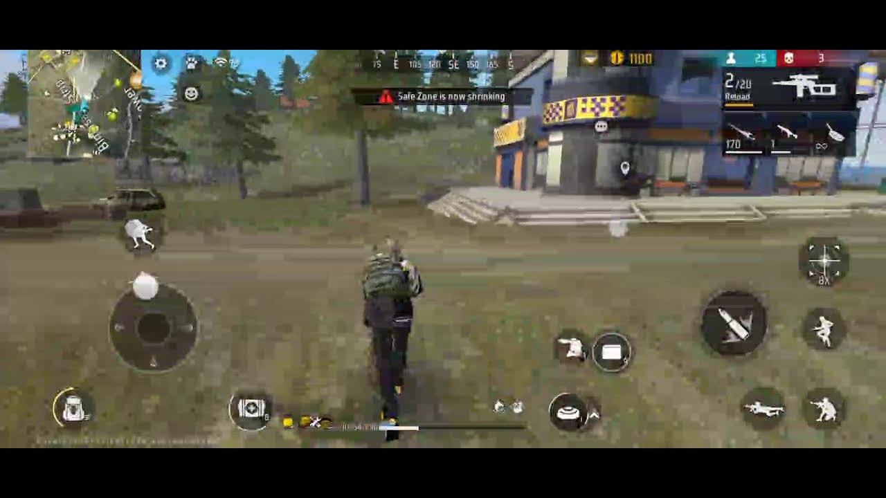 Free Fire Gameplay | Pro Player Rush