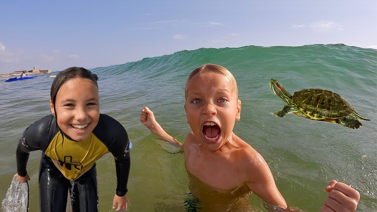 Sköldpaddor i sjön & Familjen är ur balans VLOGG