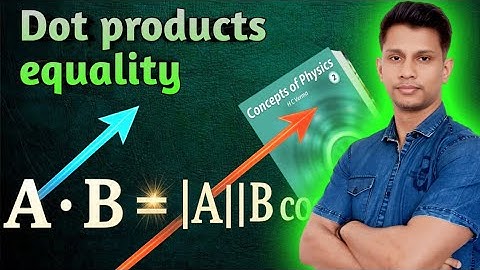 HC Verma Ch 2 ExerciseQ19 | Vectors Trick! 🤯 When A·B = C·B but A ≠ C