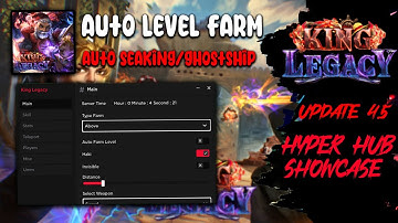 [UPDATE 4.5.0] King Legacy 🧲🥕 Script/Hack: Auto Farm | Auto SeaKing/Hydra Farm | Auto Raid & More!