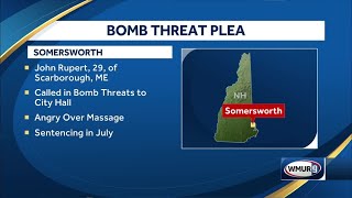 Man admits to calling in bomb threats to local city hall