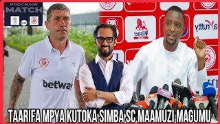 TAARIFA MPYA KUTOKA SIMBA SC SEMAJI AHMED ALLY ATHIBITISHA PANTEV ASIPEWE LAWAMA TUJIPANGE TENA UPYA