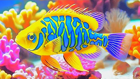 The Best 4K Aquarium - Dive Into The Mesmerizing Underwater Realm, Sea Jellyfish, Coral Reefs #2
