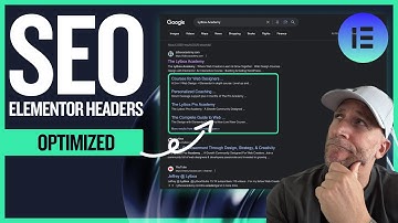 How to SEO Optimize Your Elementor Headers & Menus
