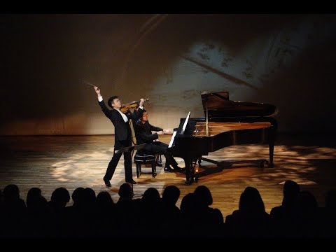 Paul Huang (violin) and Tao Lin (piano) performing Grieg Sonata in C minor, No3 Op 45