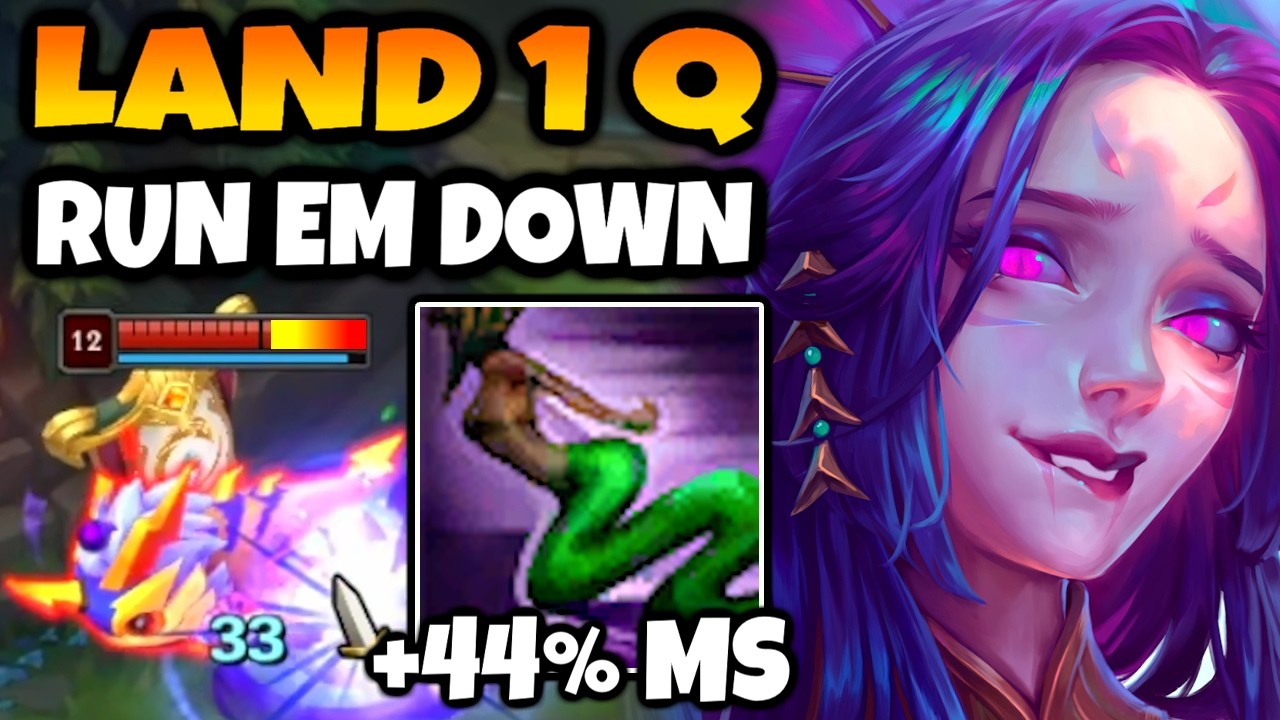 It is IMPOSSIBLE to RUN from NEW CASSIOPEIA. 700+ MOVE SPEED EASILY ACHIEVABLE