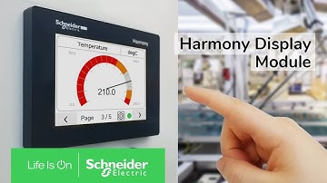 Plug & Play Your Industrial Touch Screen with Harmony | Schneider Electric