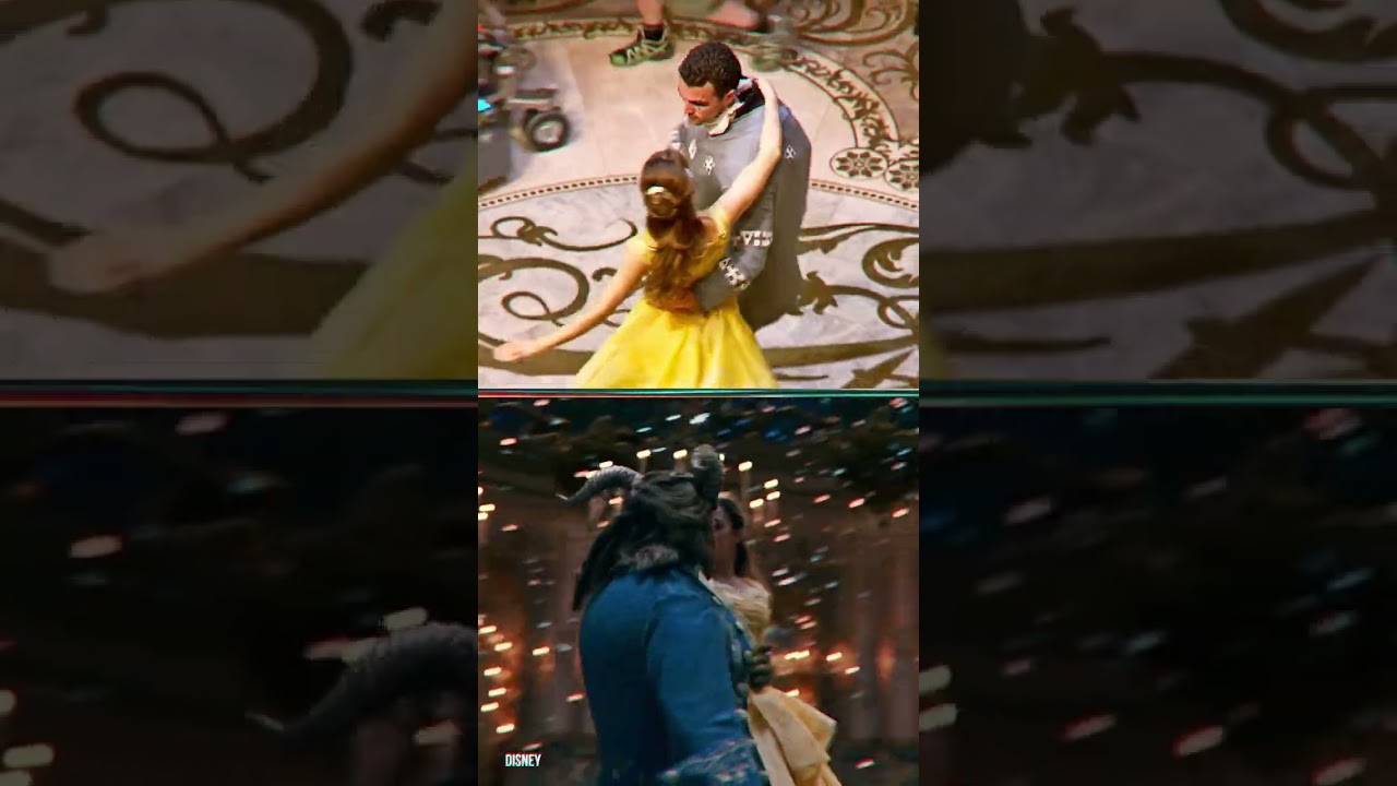 ⁣Beauty and The Beast Iconic Dance Without CGI