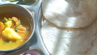 Set Dosa & Potato Sagu | सुबह इतनी जल्दी मे थी, समझ नही आ रहा था क्या बनाऊं ?