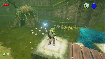 Unreal Engine 4 - Kokiri Forest Demo #04 Climbing & Rupees / Ocarina of Time - TDzyne