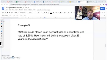 Evaluating basic exponential functions in context