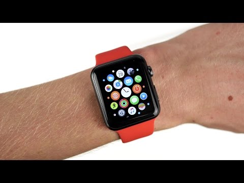 Apple Watch - Red Sport Band!