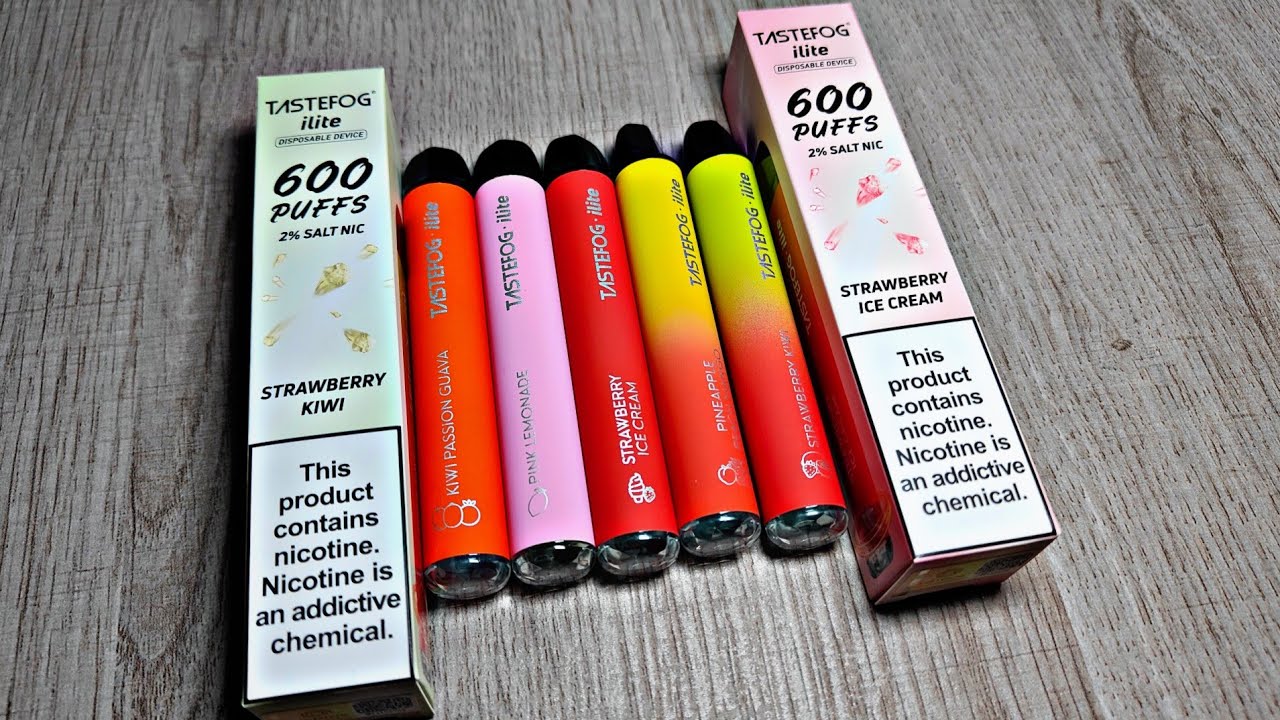 Tastefog Ilite 600Puffs Disposable Vape (Review)