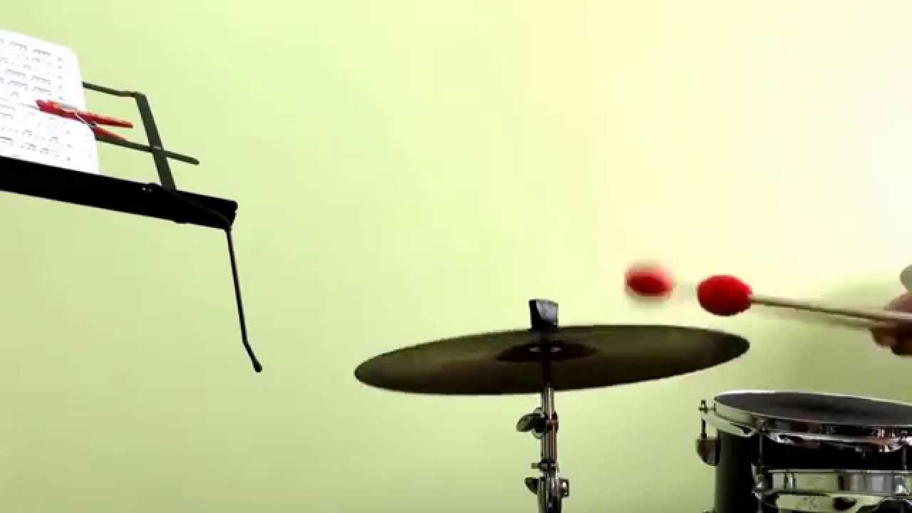 Sounds of a suspended cymbal YouTube