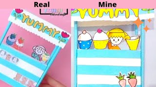 Recreating Cute Shop From Tonni Art And Craft Diy Cute Shop With Paper Recreation Tonni