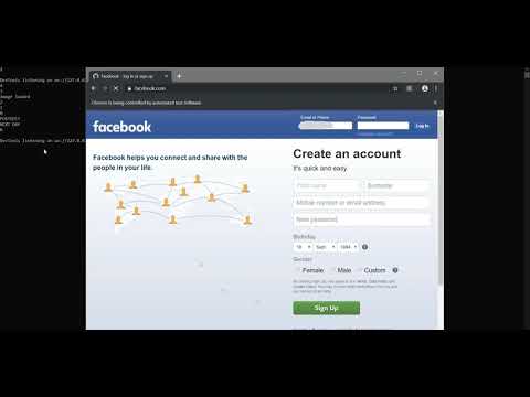 facebook status(photo) automation using python selenium